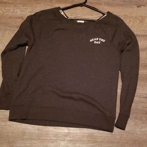 Open back Pink Sweater